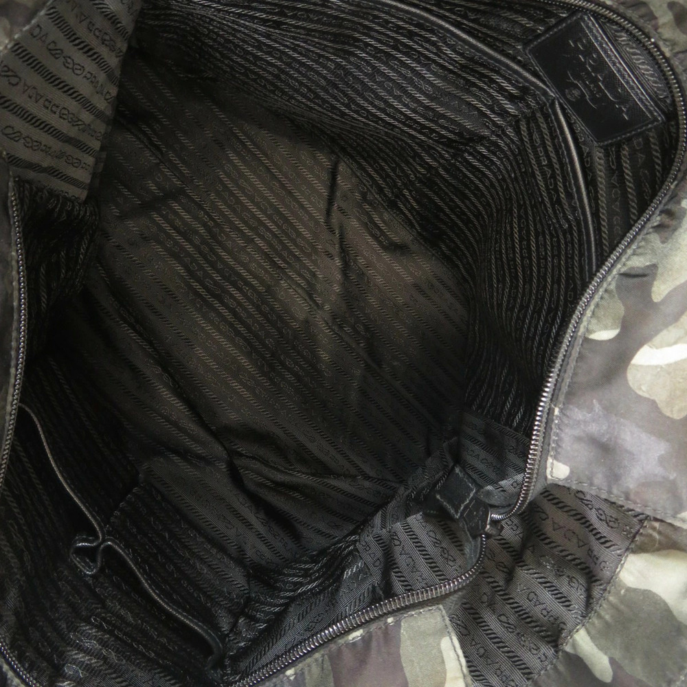 Prada Camouflage Blue Tote Bag - Picture 5 of 11
